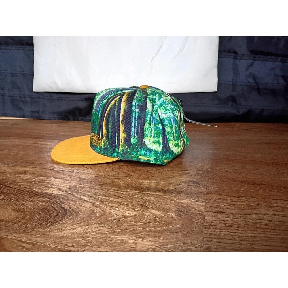 Loungefly Star Wars Endor Forest Snapback Hat New